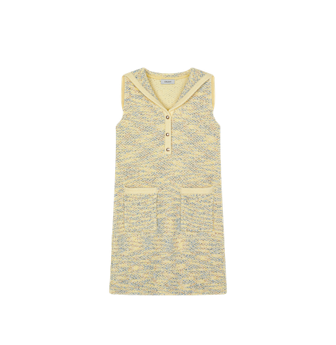FANCY BOUCLÉ SAILOR DRESS - S - Mini dresses - CRUSH Collection - Modalova