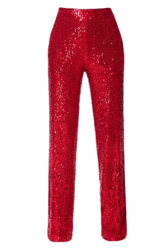 Pants Luca Brilliant Ruby | Women's Wide leg pants - HALEWSKI - Modalova