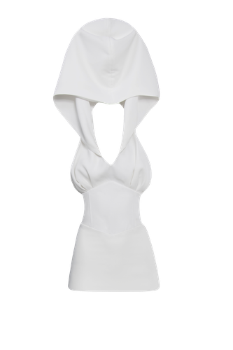 Hooded mini dress | Women's Mini dresses - Vestiaire d'un Oiseau Libre - Modalova