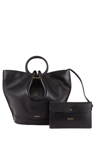 LEATHER CARRY CASE | Women's Tote bags - Saonara - Modalova