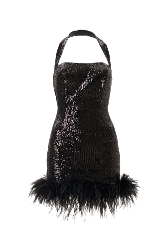 Elia Sequined Mini Dress - XS - Mini dresses - Lora Istanbul - Modalova