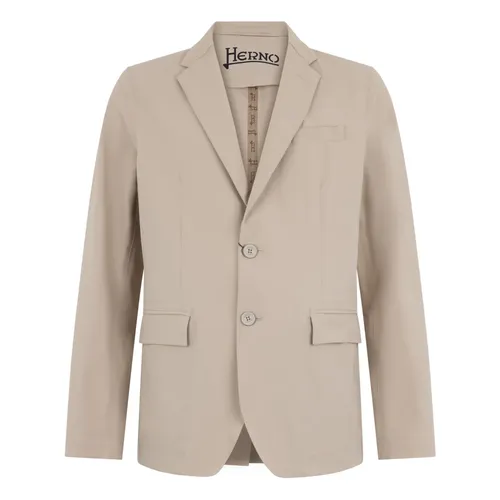 Herno - Jackets > Blazers - Beige - Herno - Modalova