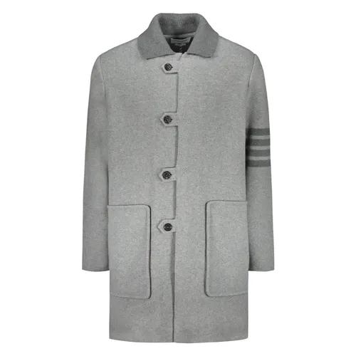 Coats > Single-Breasted Coats - - Thom Browne - Modalova