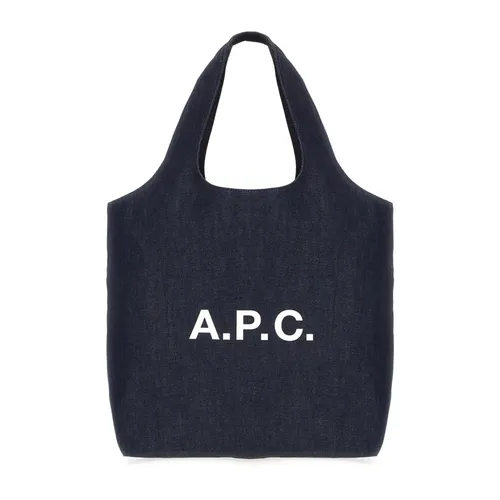 A.p.c. - Bags > Tote Bags - Blue - A.p.c. - Modalova