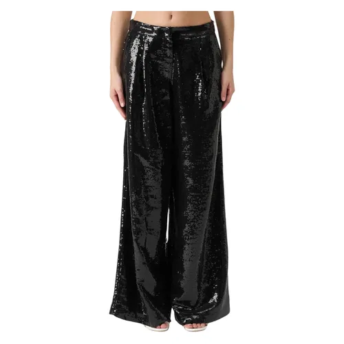 Trousers > Wide Trousers - - Federica Tosi - Modalova