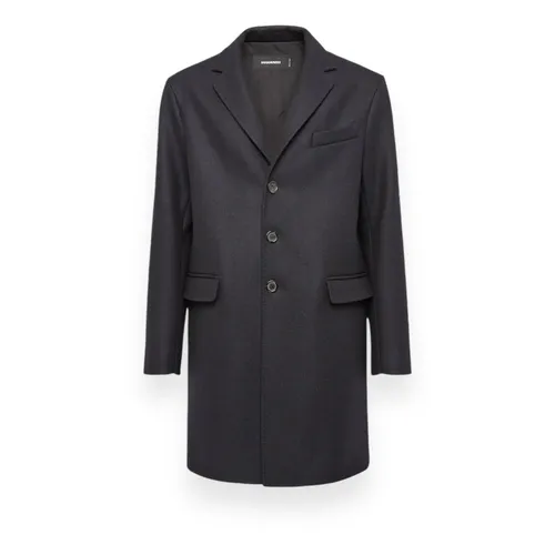 Coats > Single-Breasted Coats - - Dsquared2 - Modalova