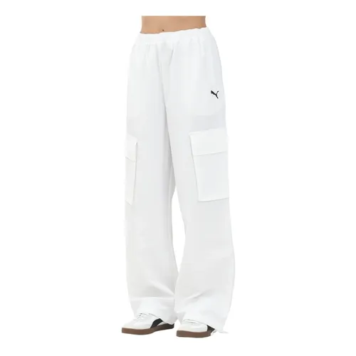 Trousers > Wide Trousers - - Puma - Modalova