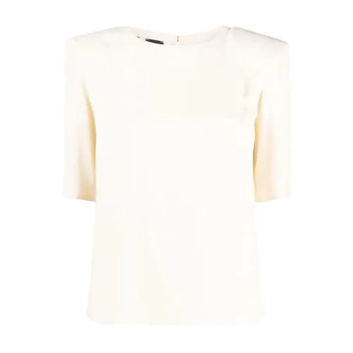 Pinko - Tops > T-Shirts - White - Pinko - Modalova