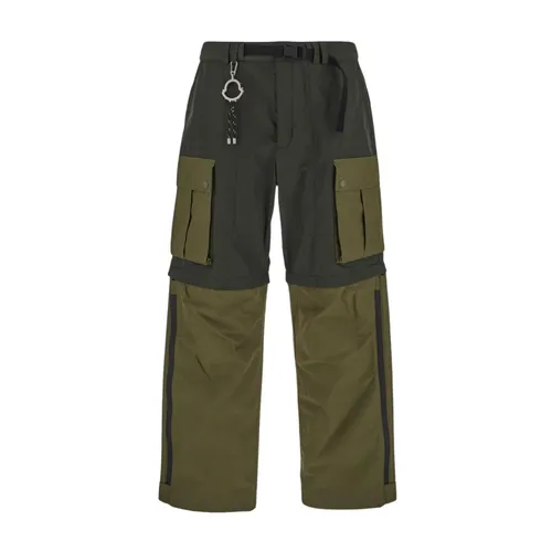 Trousers > Straight Trousers - - Moncler - Modalova