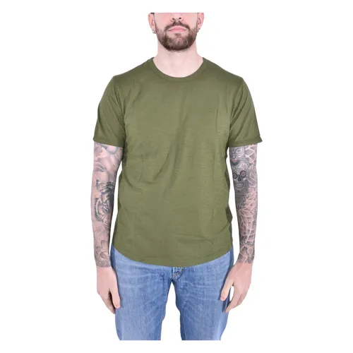 Sun68 - Tops > T-Shirts - Green - Sun68 - Modalova