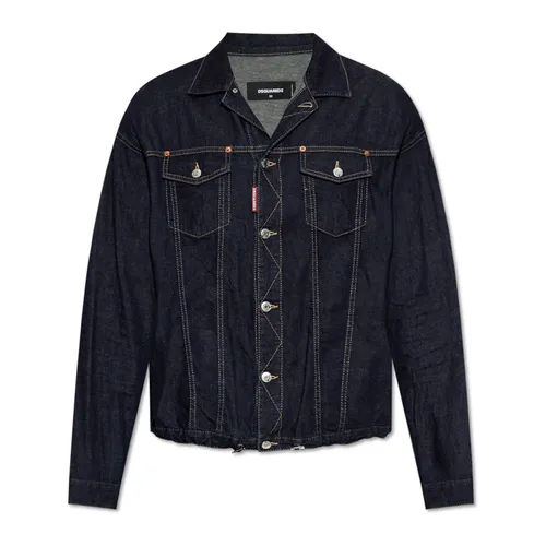 Jackets > Denim Jackets - - Dsquared2 - Modalova