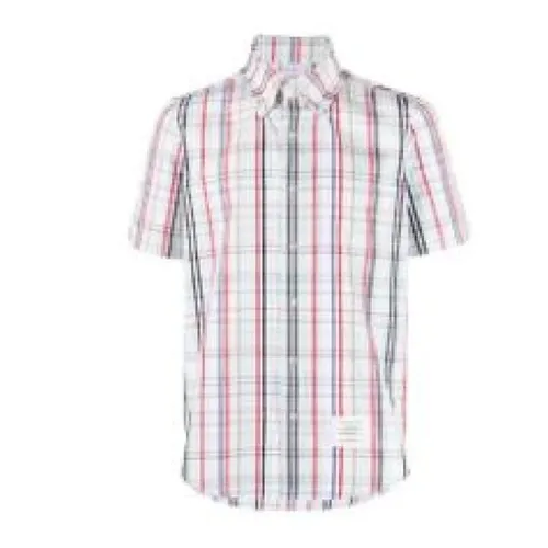 Shirts > Short Sleeve Shirts - - Thom Browne - Modalova