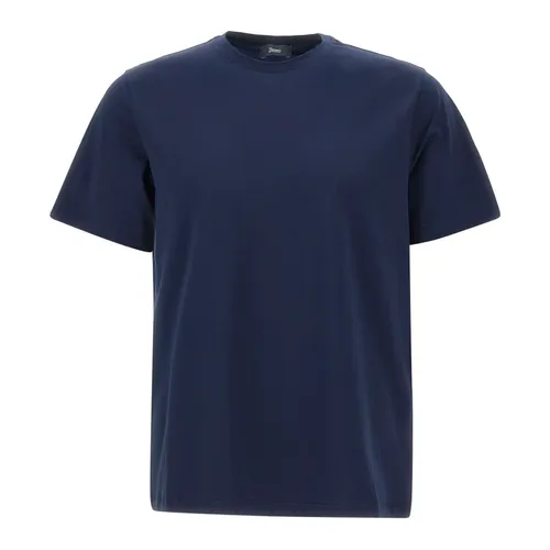 Herno - Tops > T-Shirts - Blue - Herno - Modalova