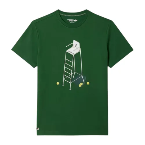 Lacoste - Tops > T-Shirts - Green - Lacoste - Modalova