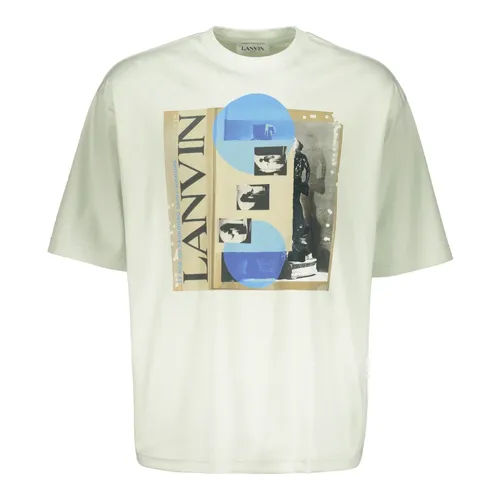 Lanvin - Tops > T-Shirts - Green - Lanvin - Modalova