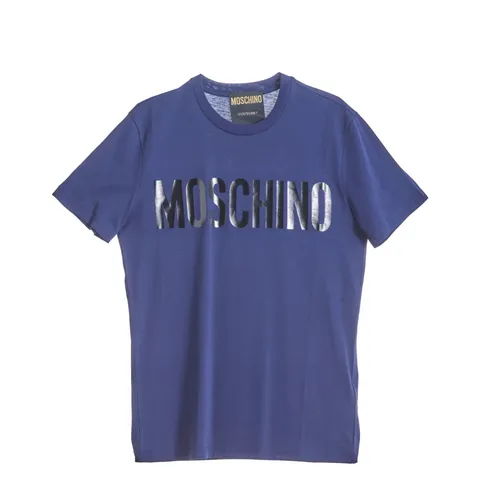 Moschino - Tops > T-Shirts - Blue - Moschino - Modalova