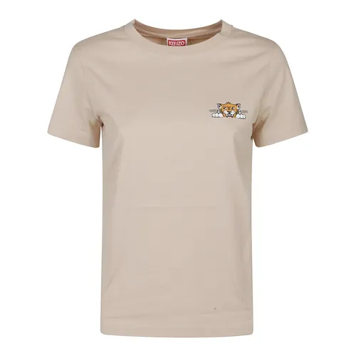 Kenzo - Tops > T-Shirts - Beige - Kenzo - Modalova