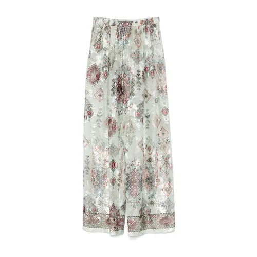 Trousers > Wide Trousers - - Ermanno Scervino - Modalova