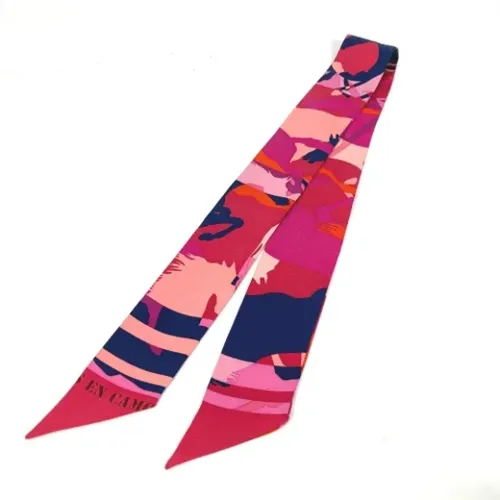 Pre-owned > Pre-owned Accessories > Pre-owned Scarves - - Hermès Vintage - Modalova