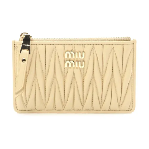 Pre-owned > Pre-owned Accessories > Pre-owned Wallets - - Miu Miu Pre-owned - Modalova