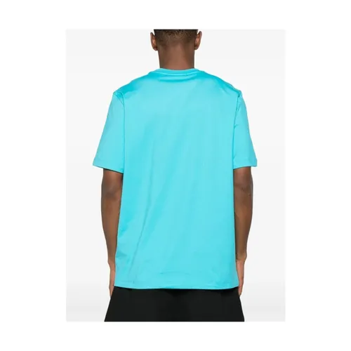 Msgm - Tops > T-Shirts - Blue - Msgm - Modalova