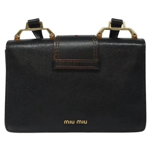 Pre-owned > Pre-owned Bags > Pre-owned Cross Body Bags - - Miu Miu Pre-owned - Modalova