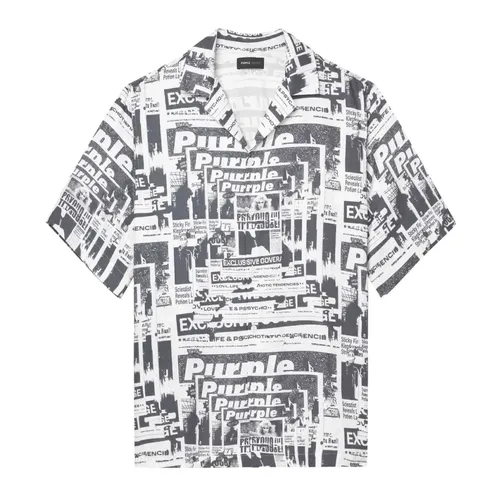 Shirts > Short Sleeve Shirts - - Purple Brand - Modalova