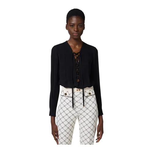 Blouses & Shirts > Blouses - - Elisabetta Franchi - Modalova