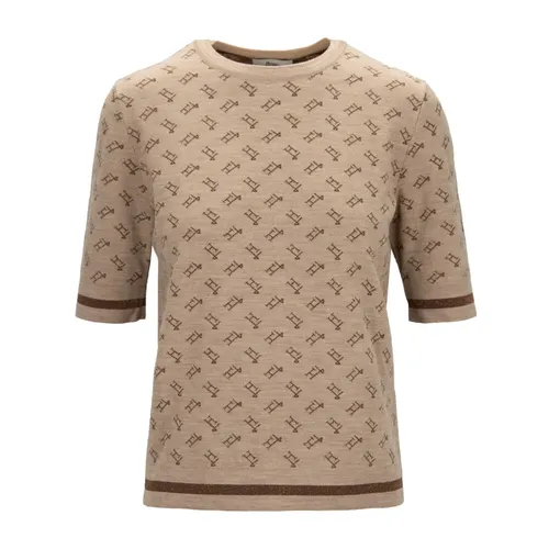 Herno - Tops > T-Shirts - Beige - Herno - Modalova