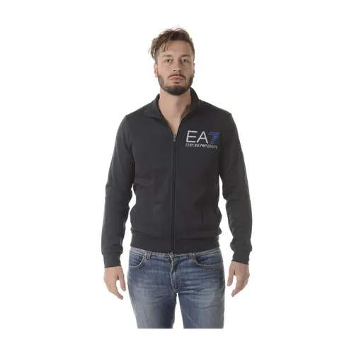 Sweatshirts & Hoodies > Zip-throughs - - Emporio Armani EA7 - Modalova
