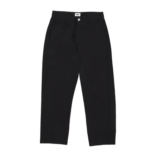 Trousers > Straight Trousers - - Obey - Modalova