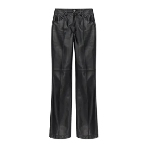 Trousers > Leather Trousers - - The Attico - Modalova