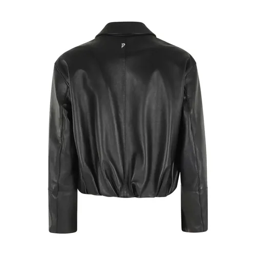 Jackets > Leather Jackets - - Dondup - Modalova
