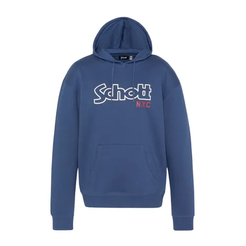 Sweatshirts & Hoodies > Hoodies - - Schott NYC - Modalova