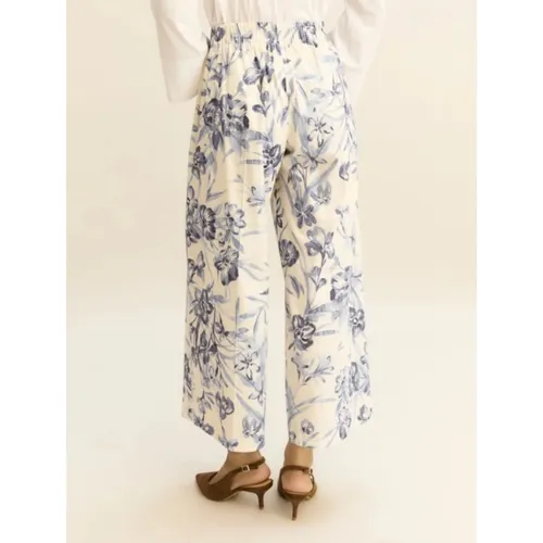 Trousers > Wide Trousers - - Marella - Modalova