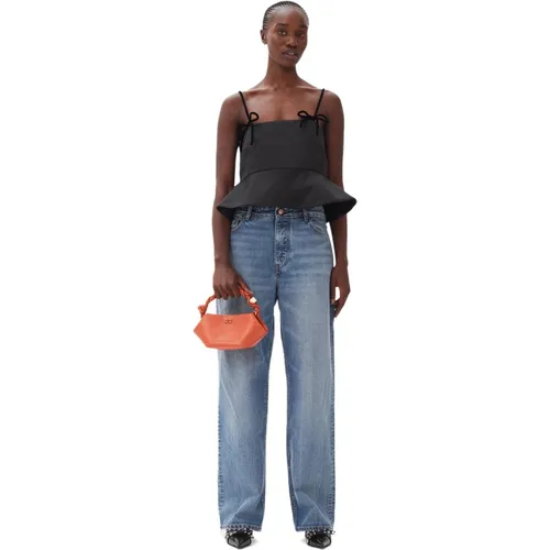 Tops > Sleeveless Tops - - Ganni - Modalova