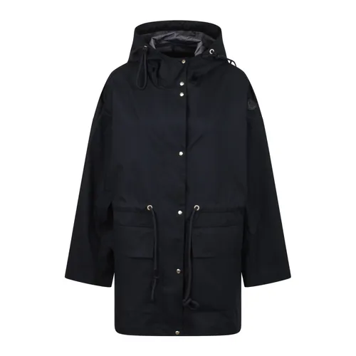 Moncler - Coats > Parkas - Blue - Moncler - Modalova
