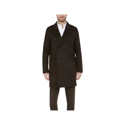 Coats > Double-Breasted Coats - - Paolo Pecora - Modalova
