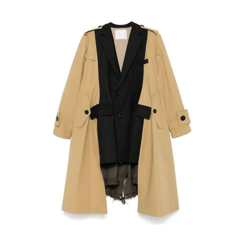 Coats > Trench Coats - - Sacai - Modalova