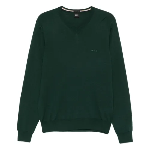 Knitwear > V-neck Knitwear - - Hugo Boss - Modalova