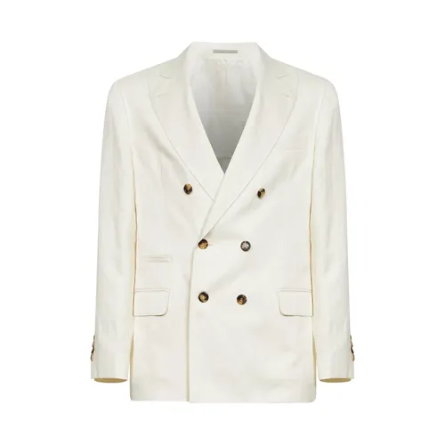 Jackets > Blazers - - Brunello Cucinelli - Modalova