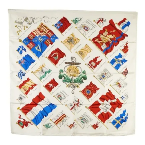 Pre-owned > Pre-owned Accessories > Pre-owned Scarves - - Hermès Vintage - Modalova