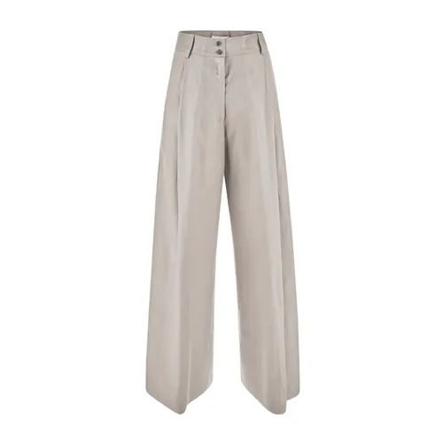 Trousers > Wide Trousers - - Gentryportofino - Modalova