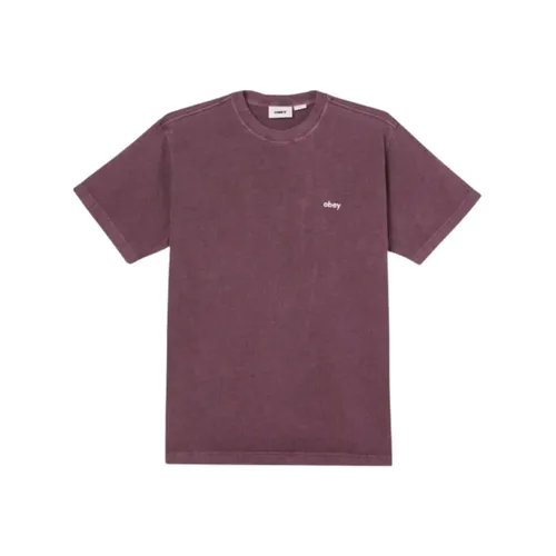 Obey - Tops > T-Shirts - Red - Obey - Modalova