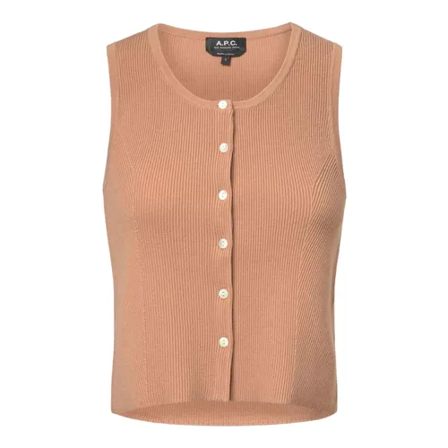 Tops > Sleeveless Tops - - A.p.c. - Modalova