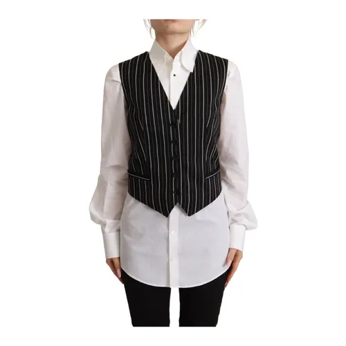 Tops > Sleeveless Tops - - Dolce & Gabbana - Modalova