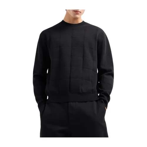 Knitwear > Round-neck Knitwear - - Armani Exchange - Modalova