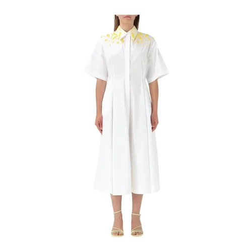 Dresses > Day Dresses > Shirt Dresses - - Msgm - Modalova