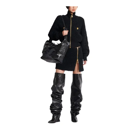 Jackets > Tweed Jackets - - Balmain - Modalova