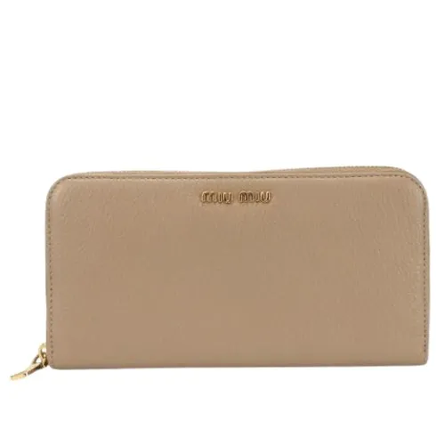 Pre-owned > Pre-owned Accessories > Pre-owned Wallets - - Miu Miu Pre-owned - Modalova